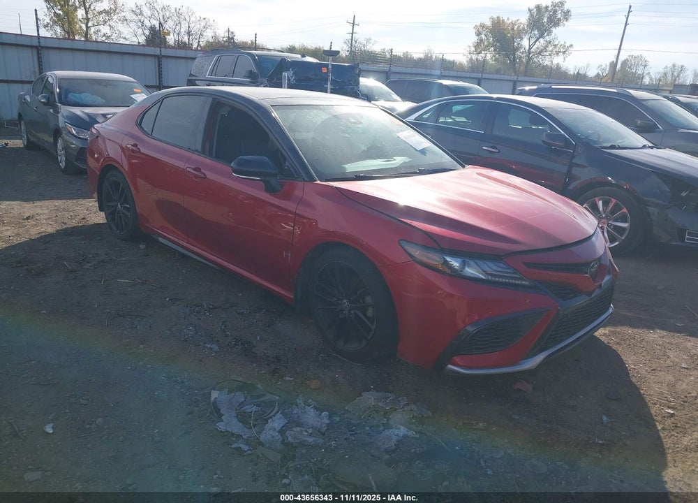 2022 TOYOTA CAMRY XSE V6 VIN: 4T1KZ1AK3NU062847
