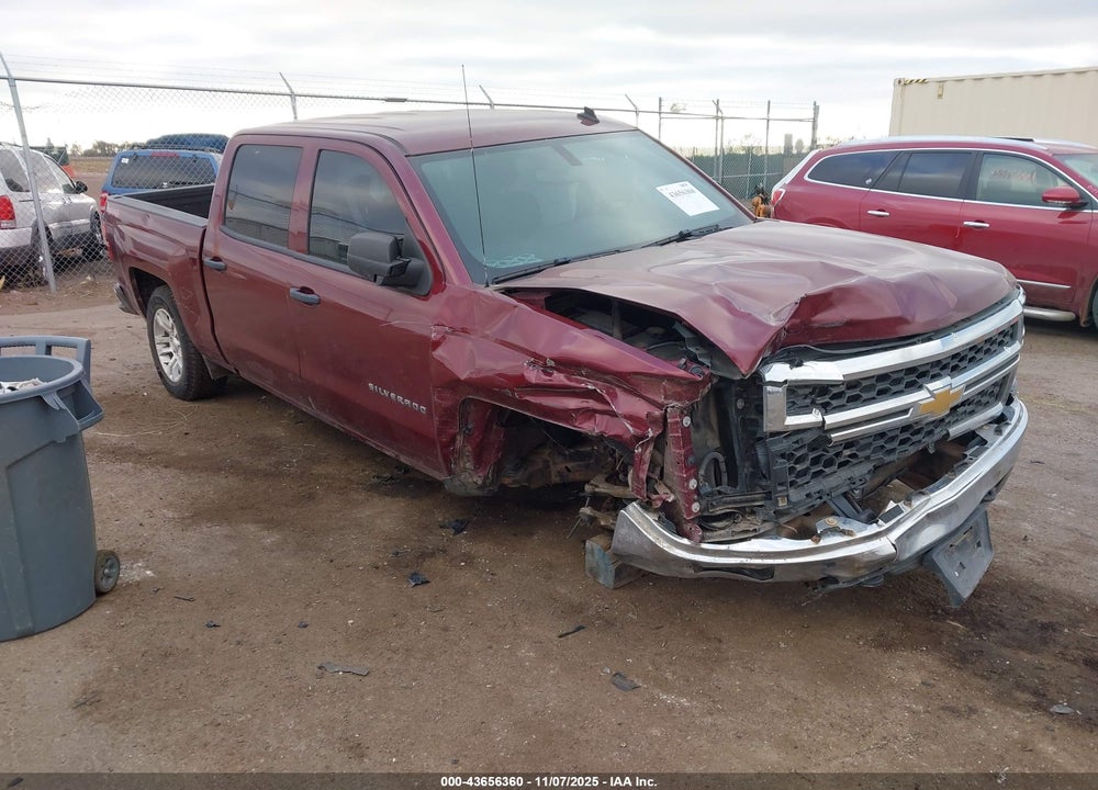 2014 CHEVROLET SILVERADO 1500 1LT VIN: 3GCUKREC1EG114742