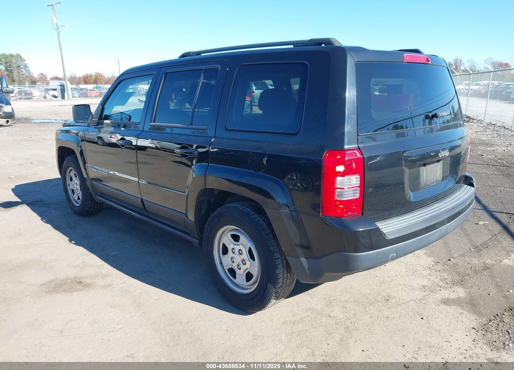 2014 JEEP PATRIOT SPORT VIN: 1C4NJPBB4ED617945