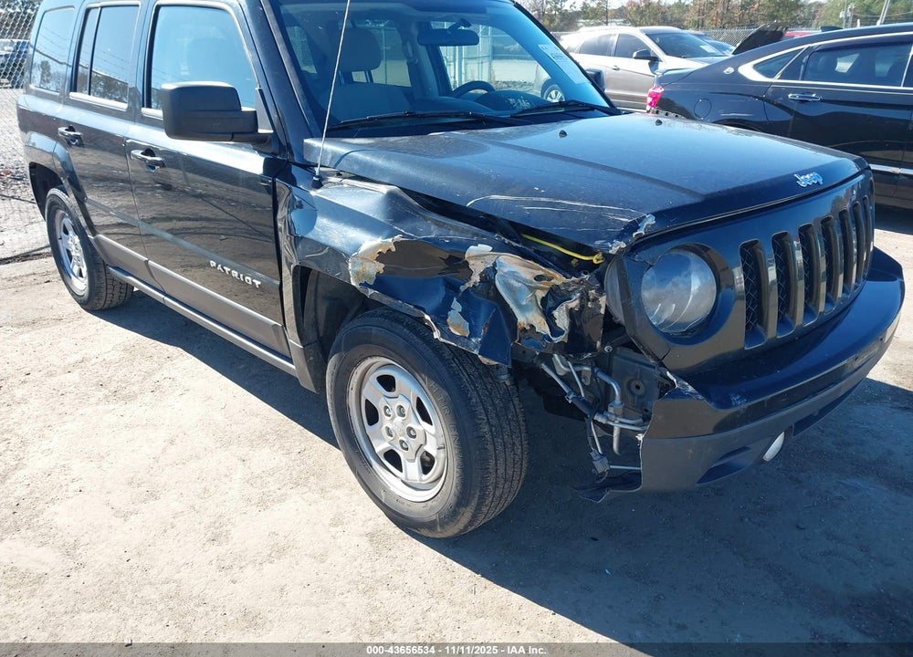 2014 JEEP PATRIOT SPORT VIN: 1C4NJPBB4ED617945