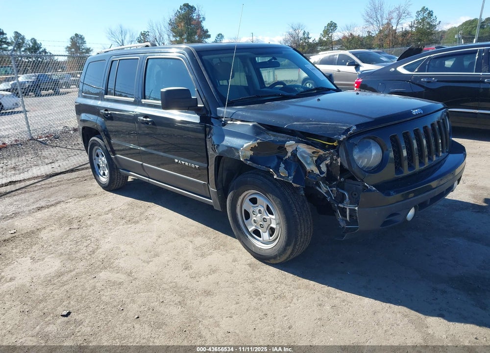 2014 JEEP PATRIOT SPORT VIN: 1C4NJPBB4ED617945