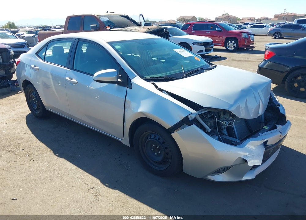 2016 TOYOTA COROLLA LE VIN: 2T1BURHE5GC693195