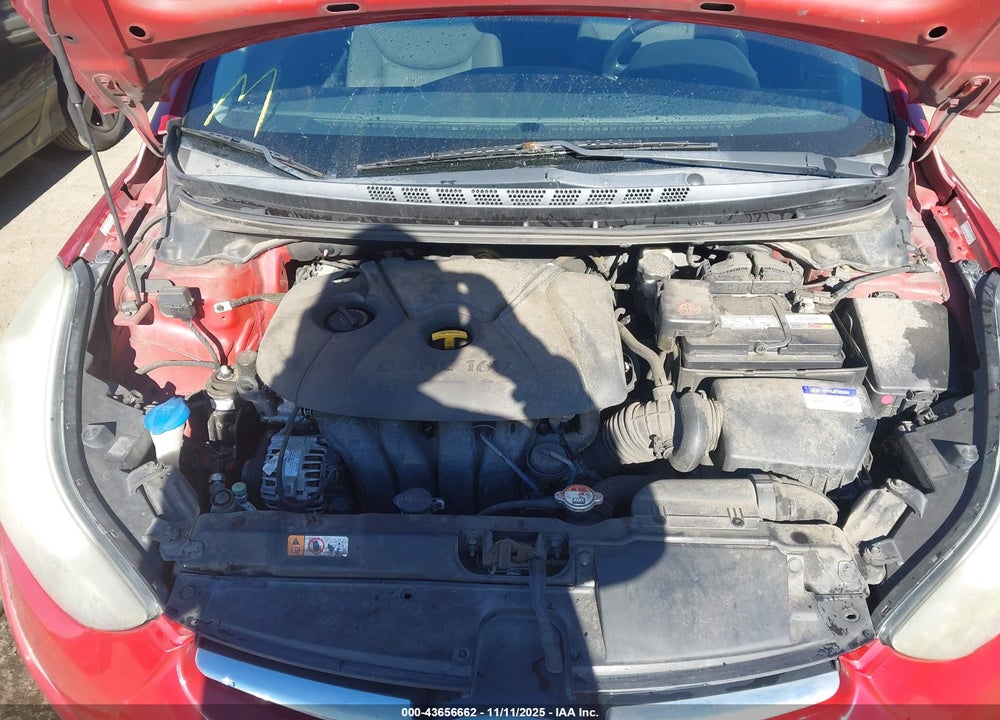 2016 HYUNDAI ELANTRA VIN: KMHDH4AE0GU605534