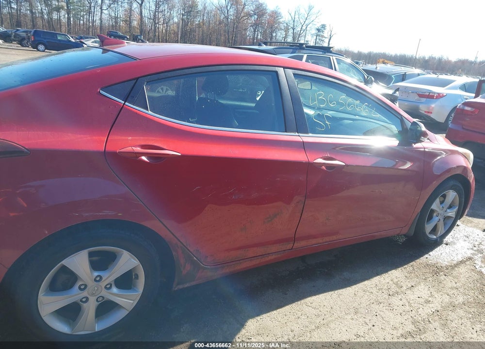 2016 HYUNDAI ELANTRA VIN: KMHDH4AE0GU605534