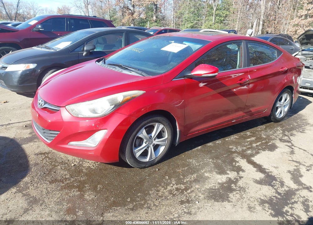2016 HYUNDAI ELANTRA VIN: KMHDH4AE0GU605534