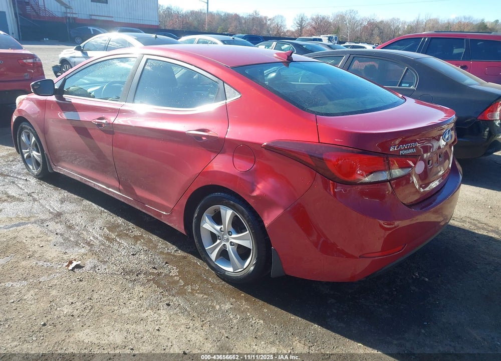 2016 HYUNDAI ELANTRA VIN: KMHDH4AE0GU605534