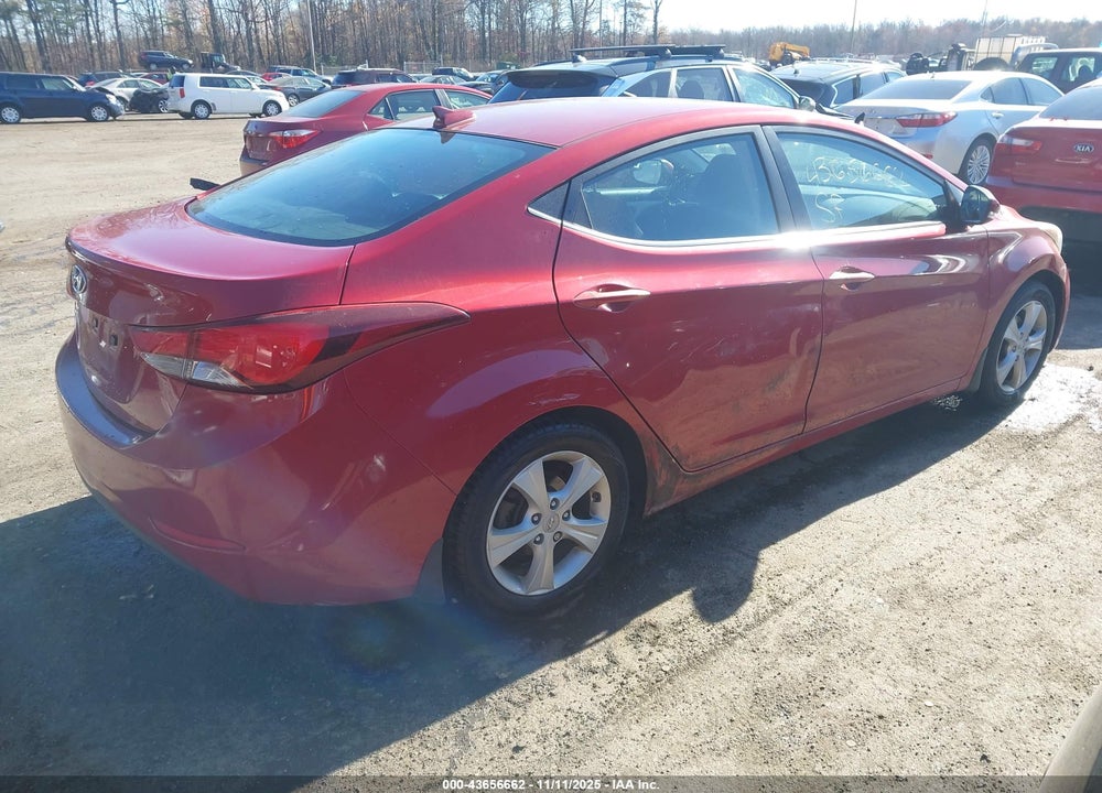 2016 HYUNDAI ELANTRA VIN: KMHDH4AE0GU605534