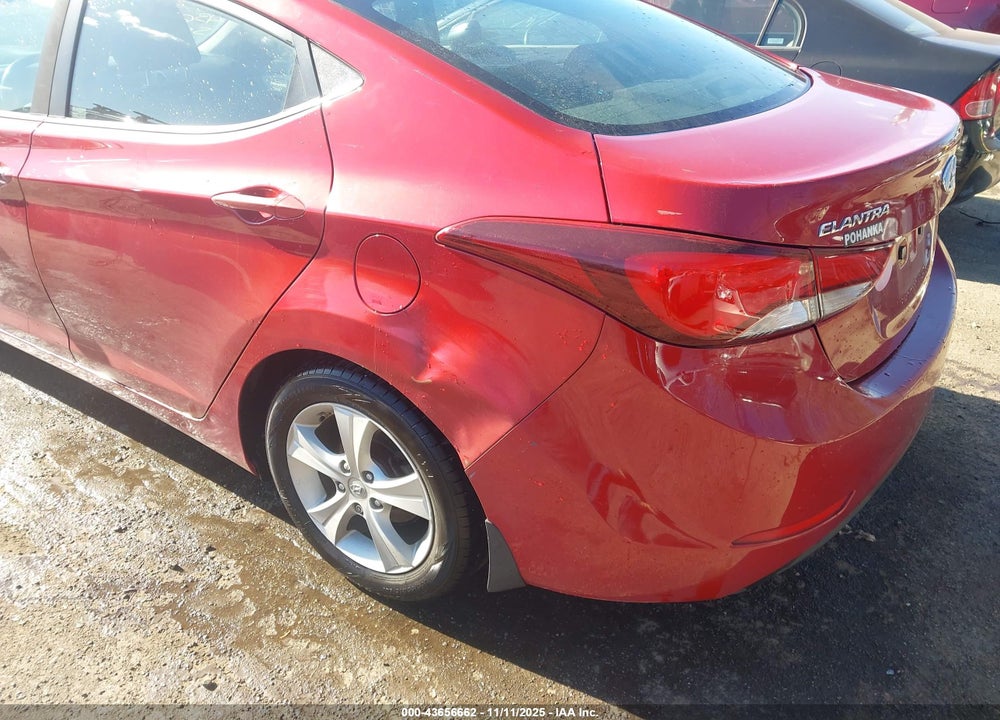 2016 HYUNDAI ELANTRA VIN: KMHDH4AE0GU605534