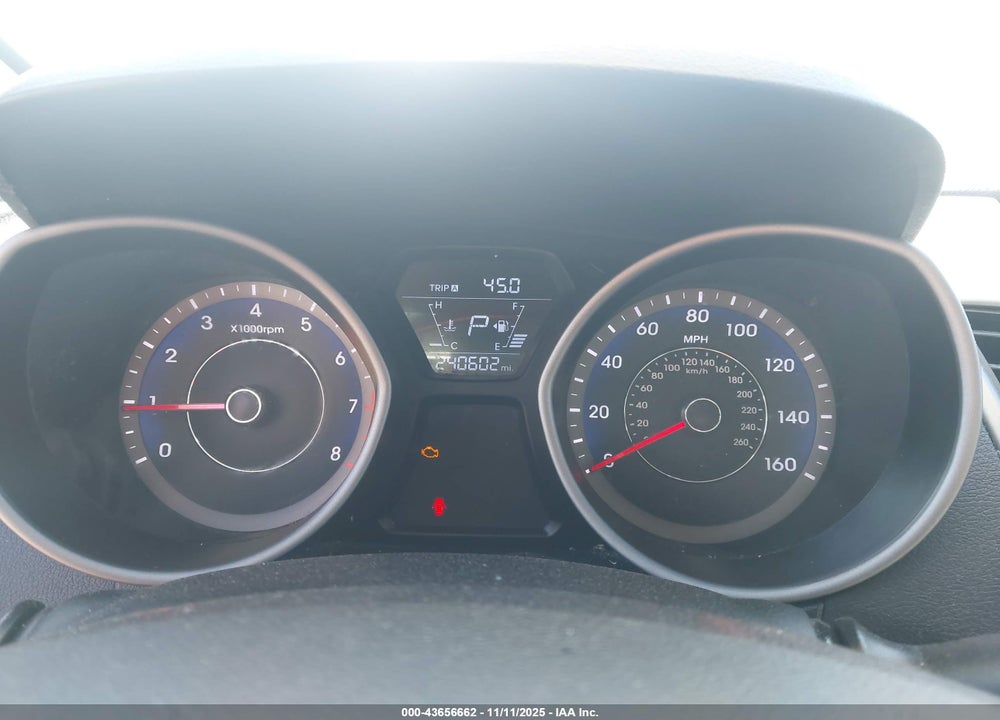 2016 HYUNDAI ELANTRA VIN: KMHDH4AE0GU605534