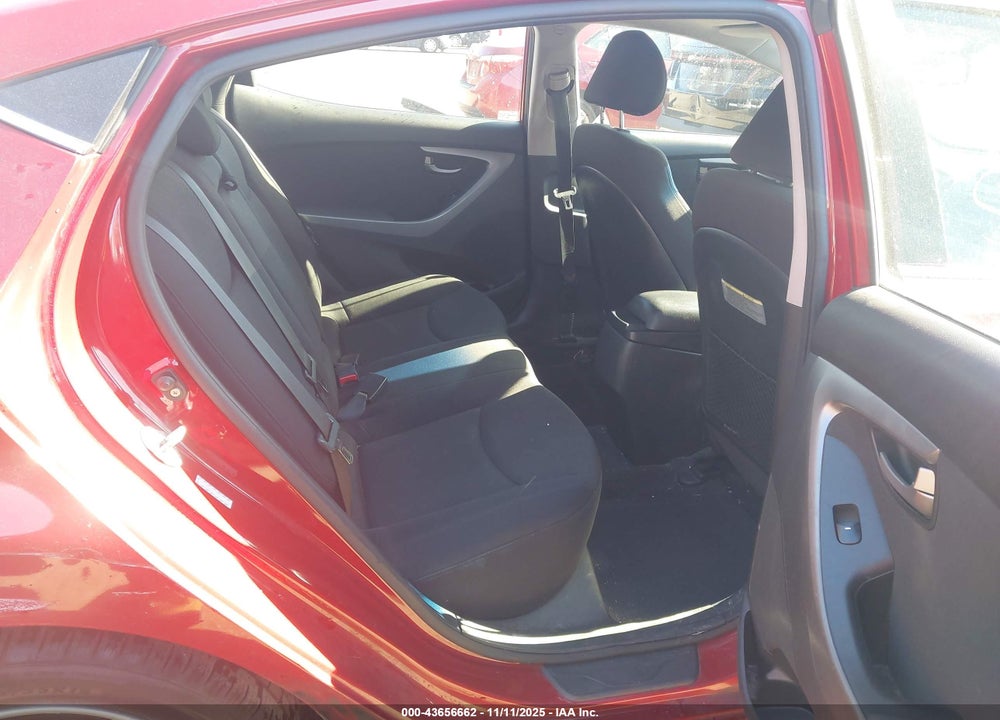 2016 HYUNDAI ELANTRA VIN: KMHDH4AE0GU605534