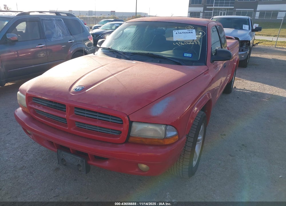 2002 DODGE DAKOTA SPORT VIN: 1B7GL32Z72S512736
