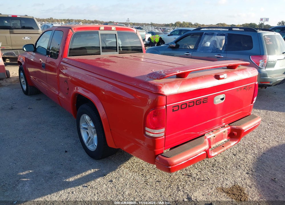 2002 DODGE DAKOTA SPORT VIN: 1B7GL32Z72S512736