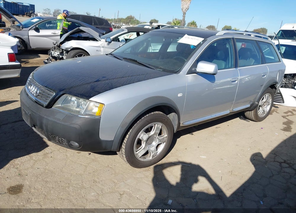2001 AUDI ALLROAD VIN: WAUYP54B31N100330