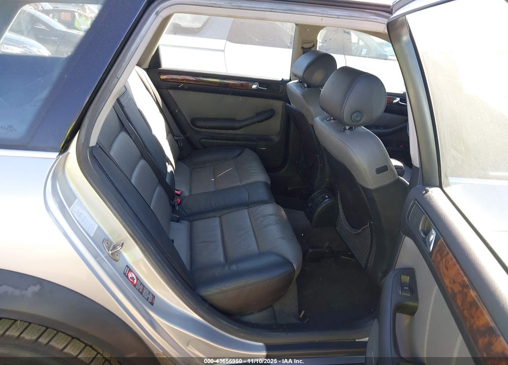 2001 AUDI ALLROAD VIN: WAUYP54B31N100330