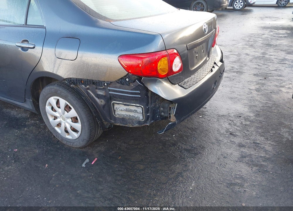 2009 TOYOTA COROLLA VIN: 1NXBU40E09Z123878