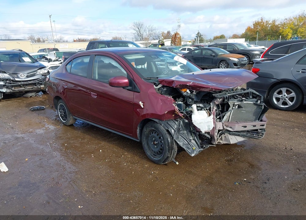 2024 MITSUBISHI MIRAGE G4 ES VIN: ML32FUFJ2RHF04312