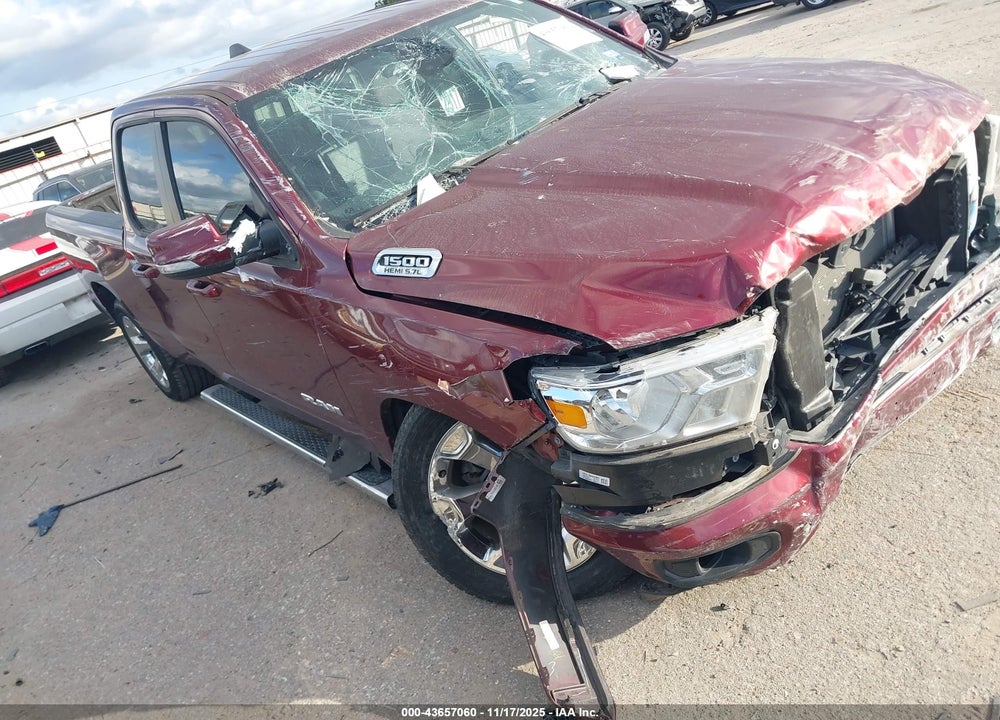2021 RAM 1500 LONE STAR  4X2 6'4 BOX VIN: 1C6RREBTXMN807899