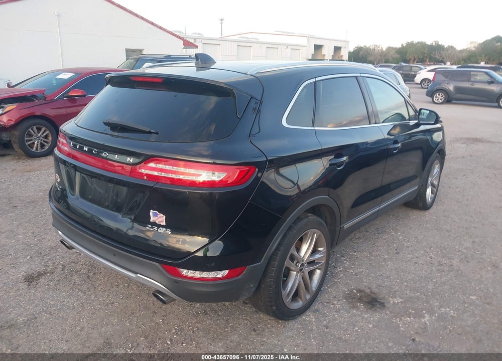 2015 LINCOLN MKC VIN: 5LMTJ2AH6FUJ27937
