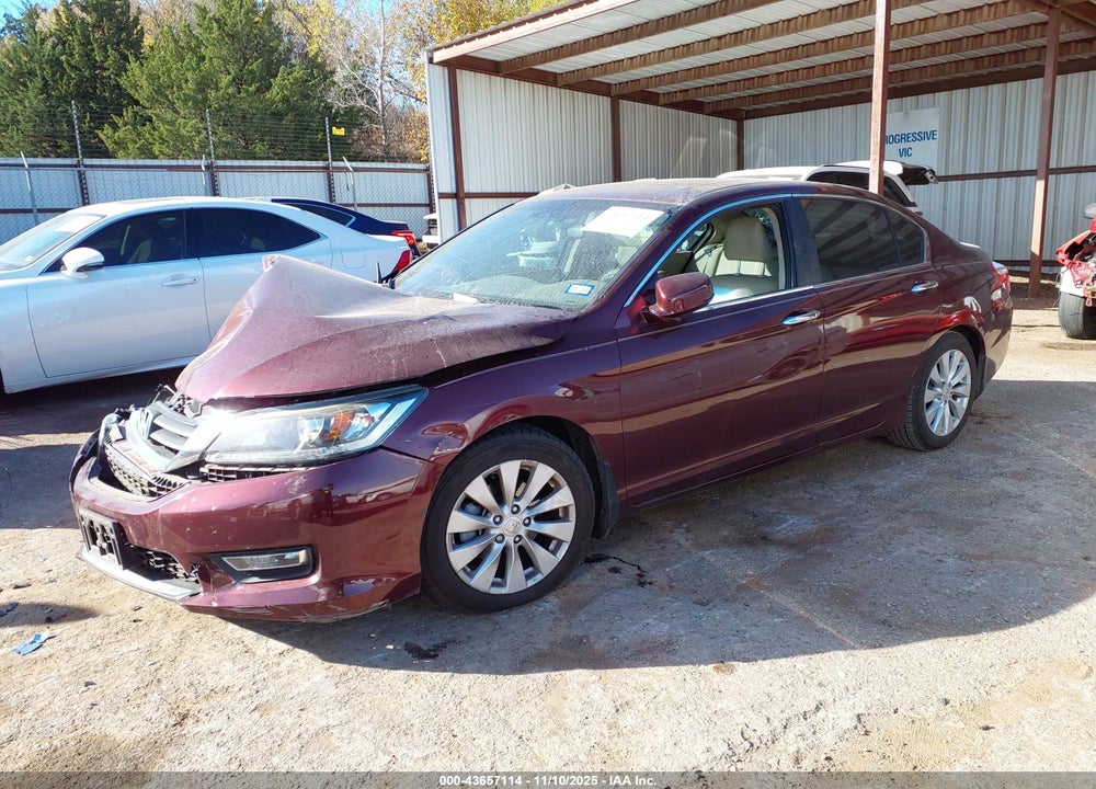 2013 HONDA ACCORD SDN EX-L VIN: 1HGCR2F87DA022140