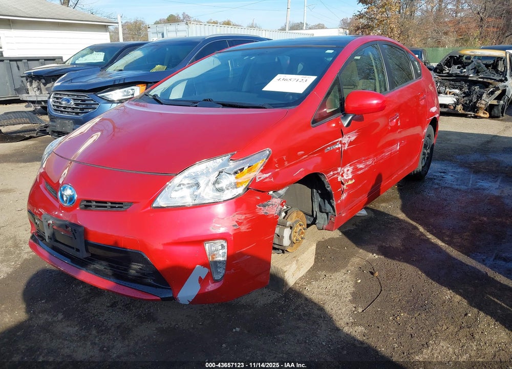 2013 TOYOTA PRIUS THREE VIN: JTDKN3DU0D1730970