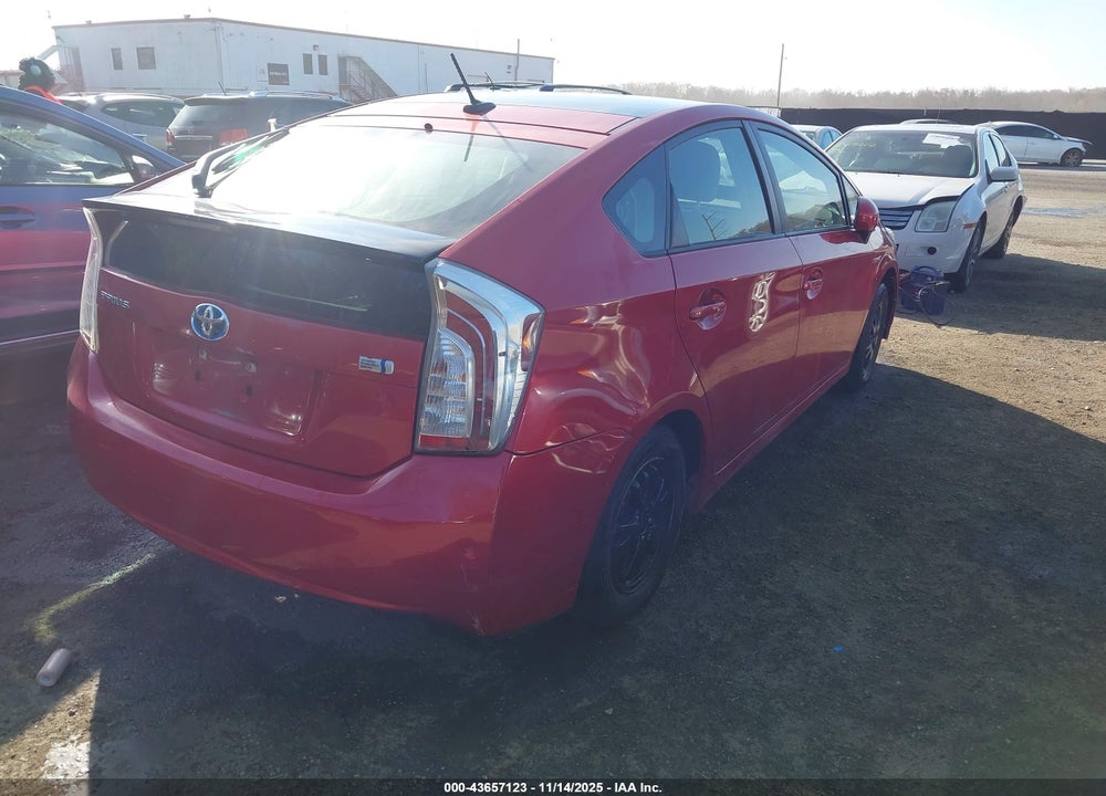2013 TOYOTA PRIUS THREE VIN: JTDKN3DU0D1730970