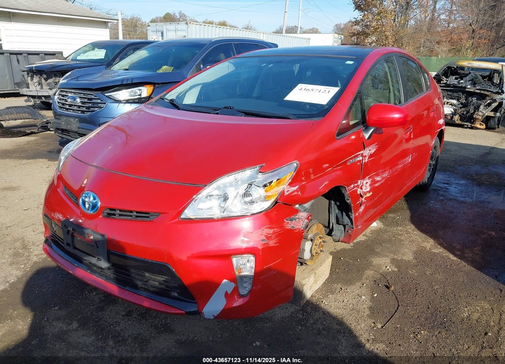 2013 TOYOTA PRIUS THREE VIN: JTDKN3DU0D1730970