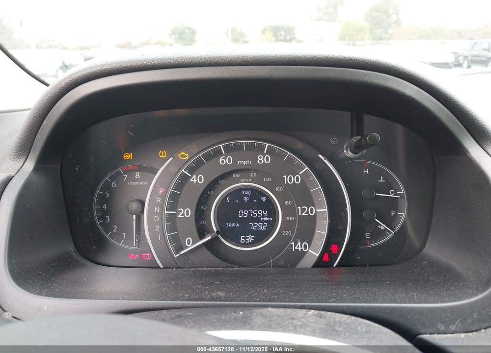 2014 HONDA CR-V EX-L VIN: 2HKRM3H79EH512526