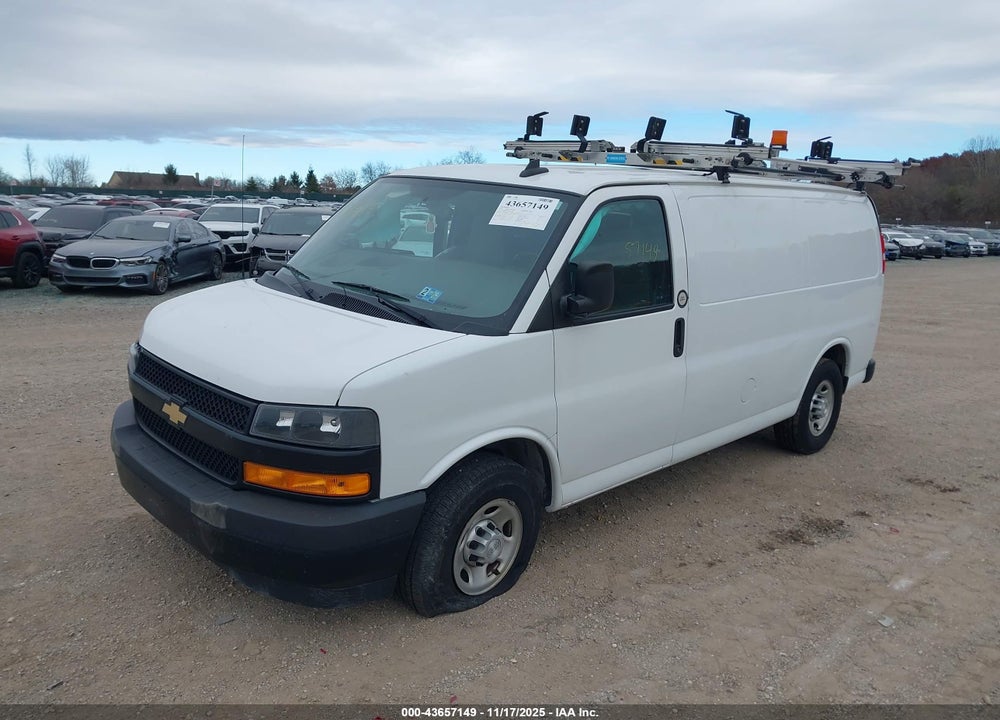 2018 CHEVROLET EXPRESS 2500 WORK VAN VIN: 1GCWGAFP0J1337487