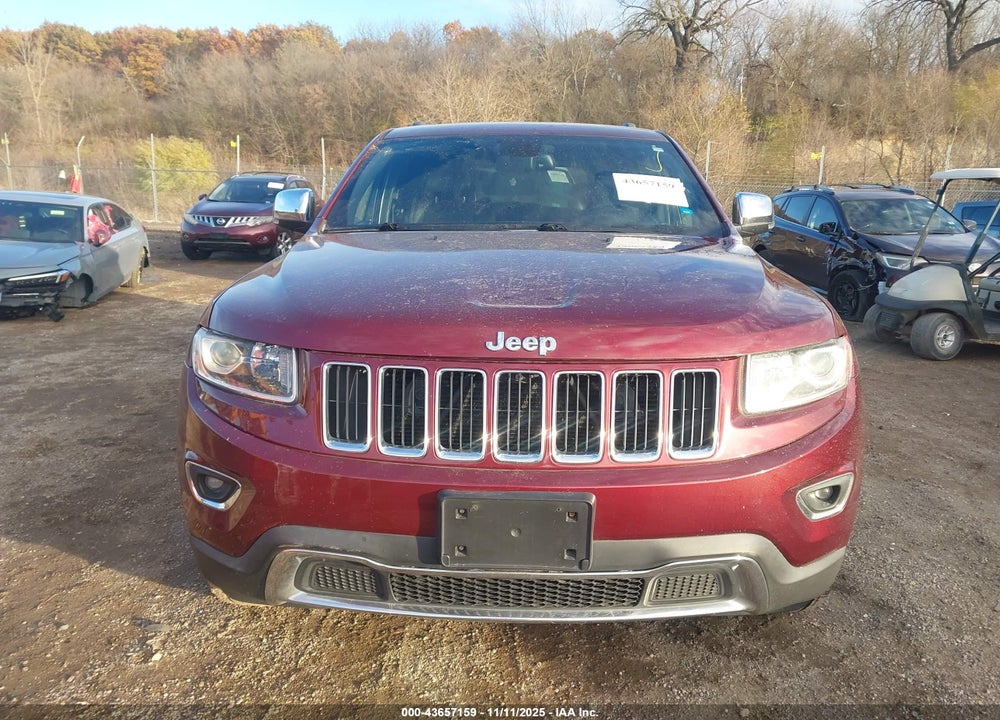 2016 JEEP GRAND CHEROKEE LIMITED VIN: 1C4RJFBG3GC495885