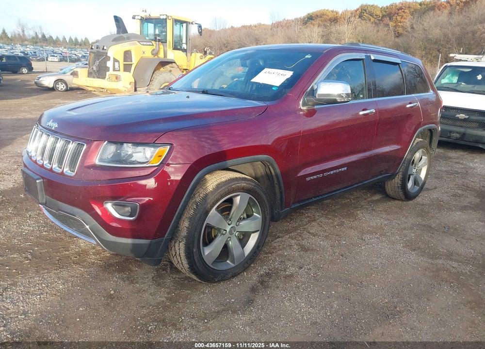 2016 JEEP GRAND CHEROKEE LIMITED VIN: 1C4RJFBG3GC495885