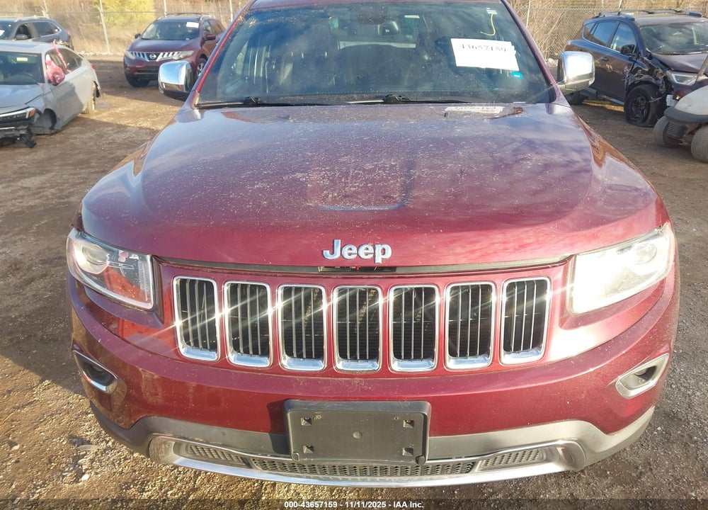 2016 JEEP GRAND CHEROKEE LIMITED VIN: 1C4RJFBG3GC495885