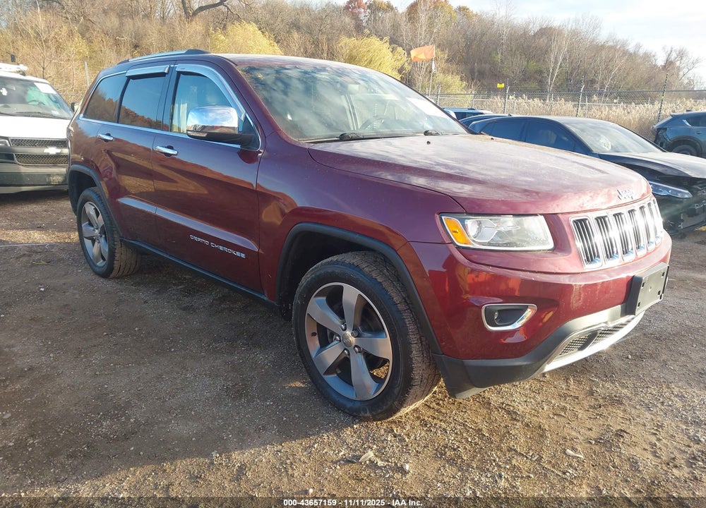 2016 JEEP GRAND CHEROKEE LIMITED VIN: 1C4RJFBG3GC495885