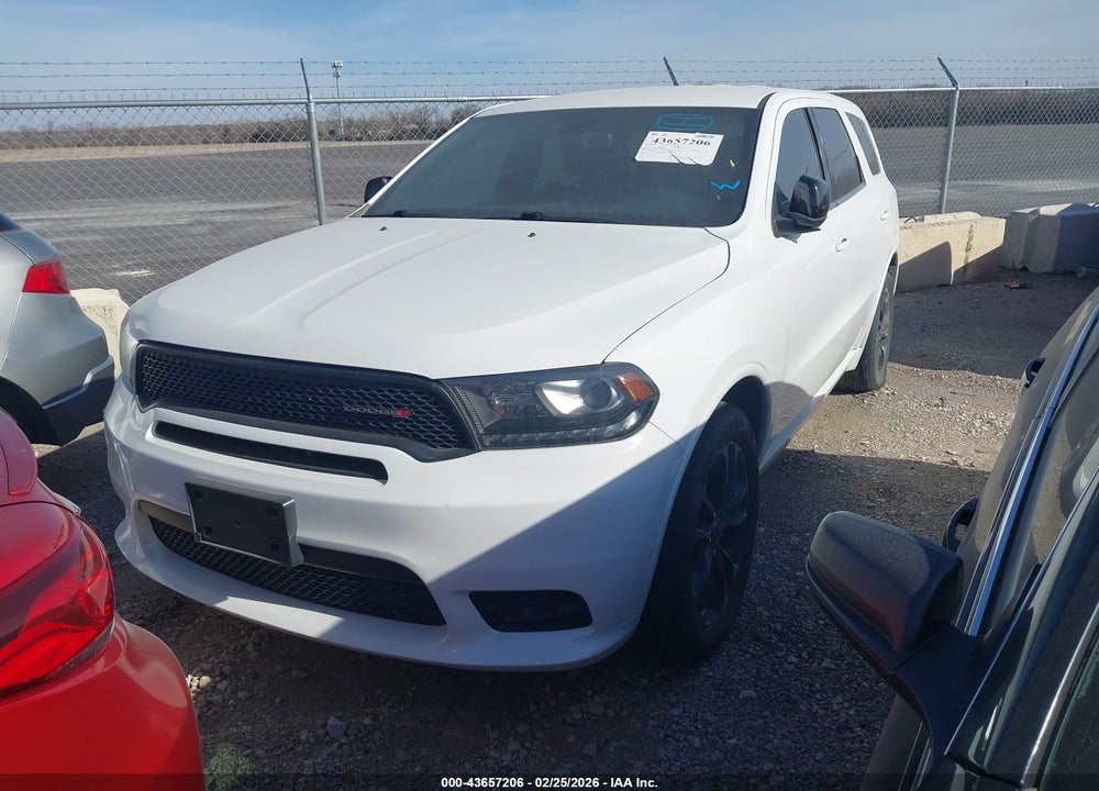 2019 DODGE DURANGO GT RWD VIN: 1C4RDHDG3KC626290