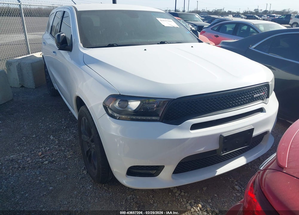 2019 DODGE DURANGO GT RWD VIN: 1C4RDHDG3KC626290
