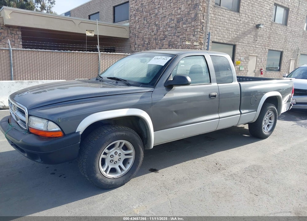 2004 DODGE DAKOTA SLT VIN: 1D7GL42N24S528046