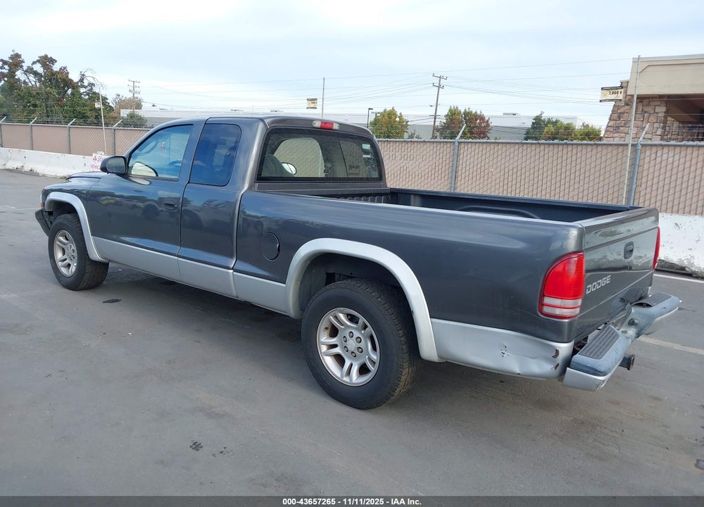 2004 DODGE DAKOTA SLT VIN: 1D7GL42N24S528046