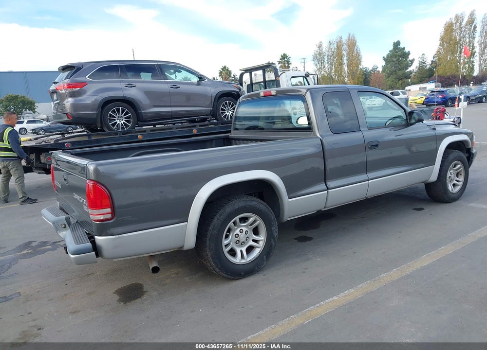 2004 DODGE DAKOTA SLT VIN: 1D7GL42N24S528046