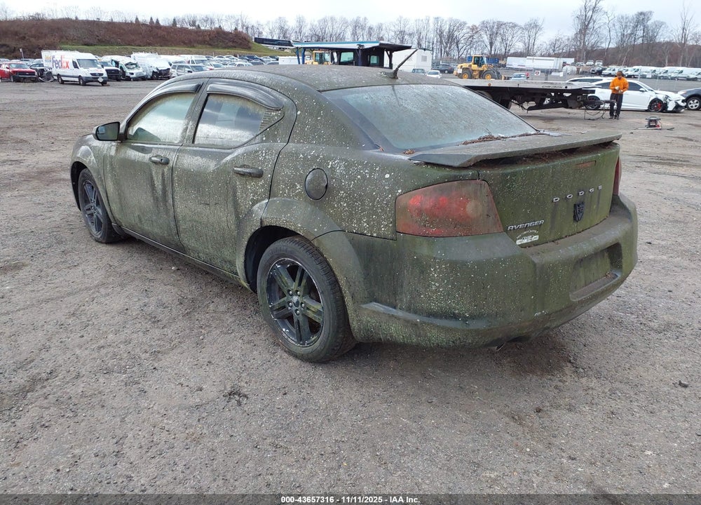 2013 DODGE AVENGER SE V6 VIN: 1C3CDZAG8DN581620