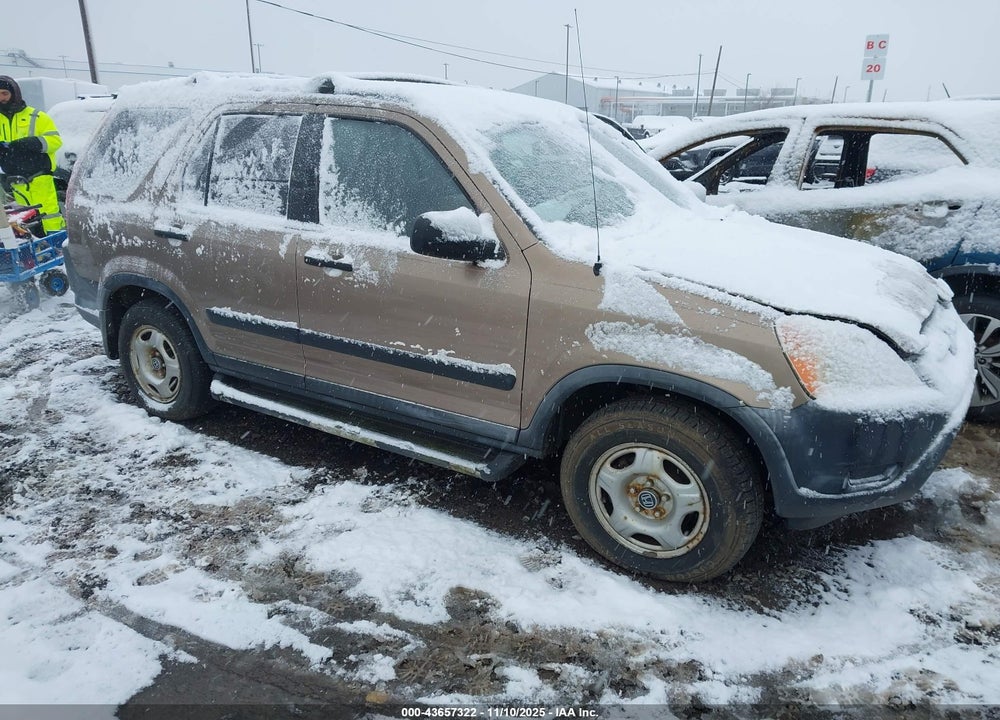 2004 HONDA CR-V LX VIN: JHLRD68584C007493