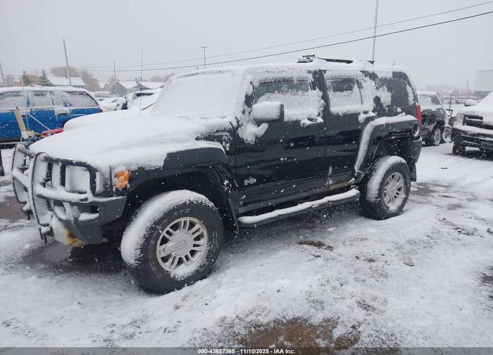 2009 HUMMER H3 SUV VIN: 5GTEN13EX98159698