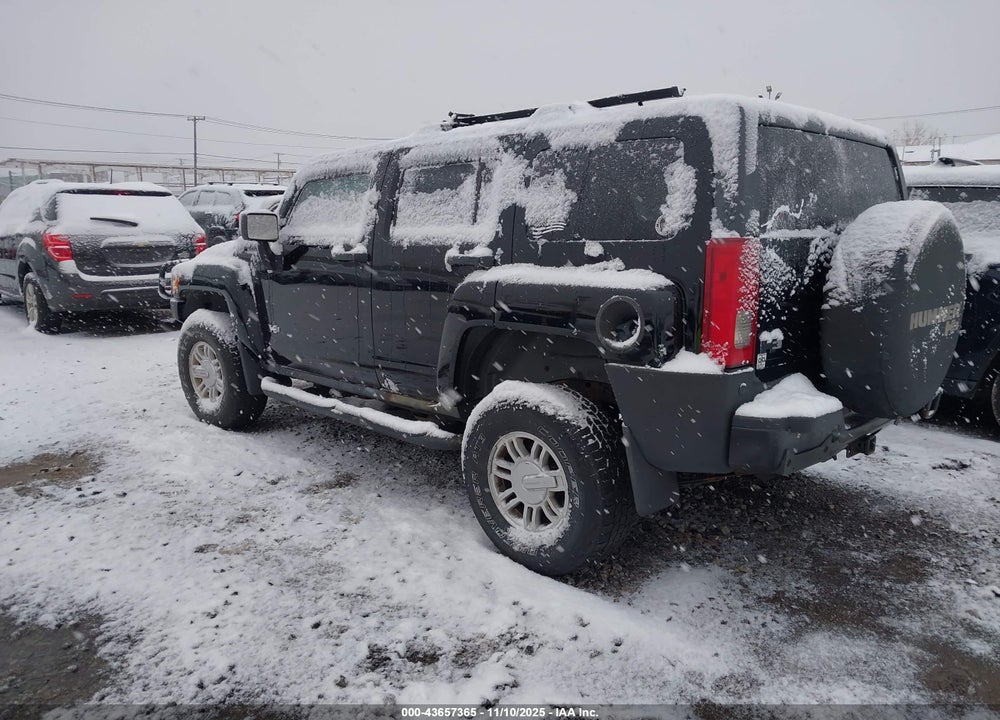2009 HUMMER H3 SUV VIN: 5GTEN13EX98159698