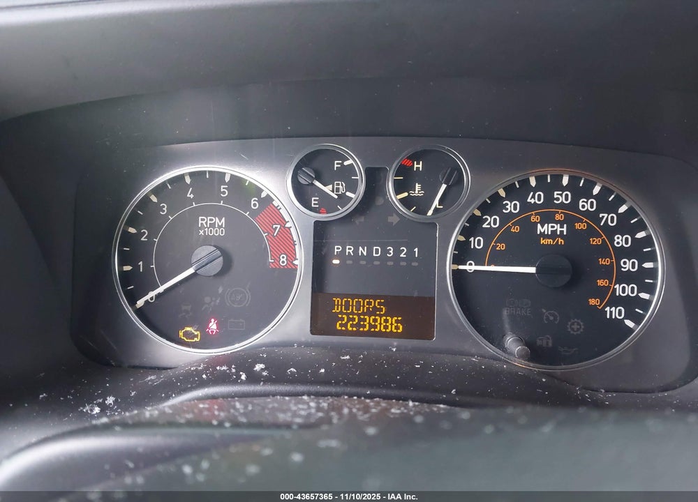 2009 HUMMER H3 SUV VIN: 5GTEN13EX98159698
