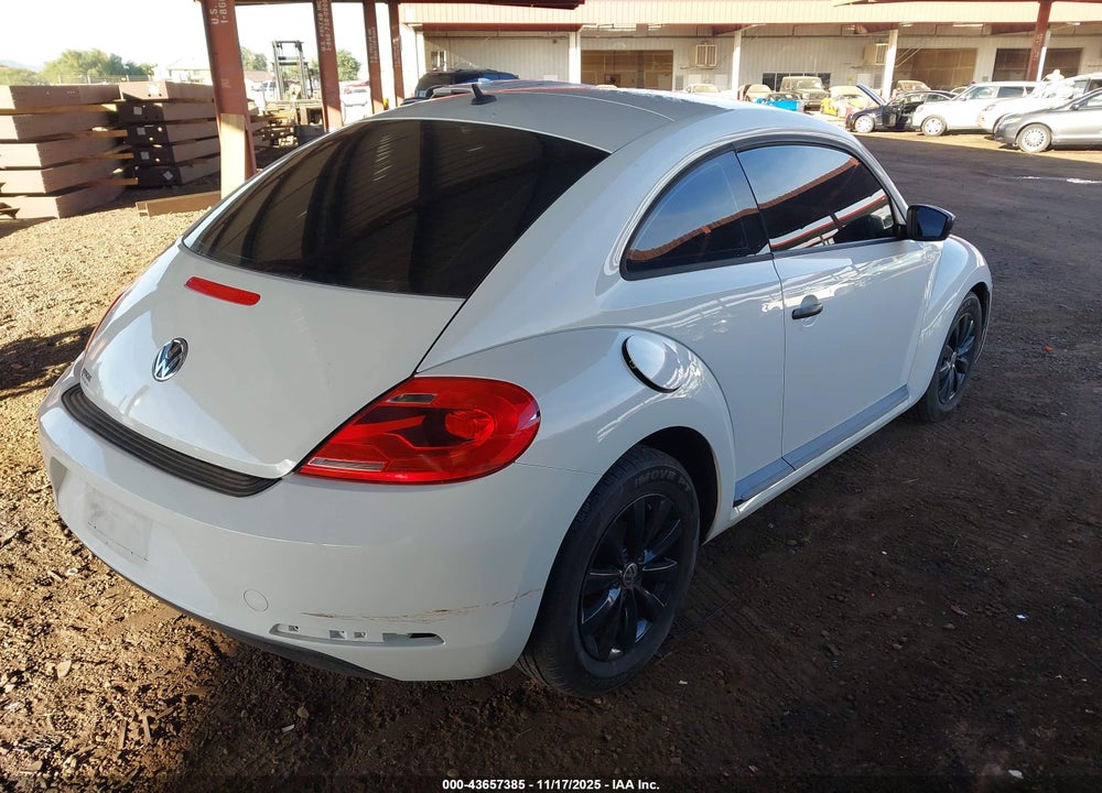 2014 VOLKSWAGEN BEETLE 1.8T ENTRY VIN: 3VWF17ATXEM647659
