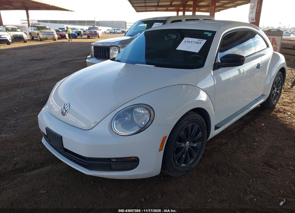 2014 VOLKSWAGEN BEETLE 1.8T ENTRY VIN: 3VWF17ATXEM647659