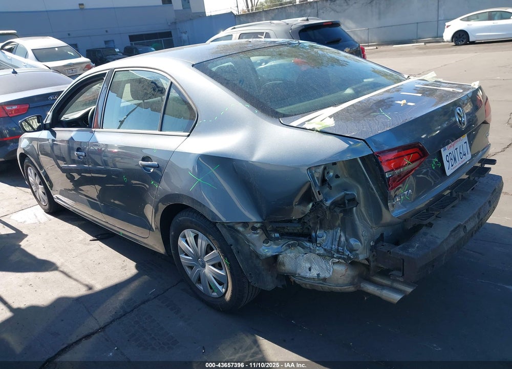 2016 VOLKSWAGEN JETTA 1.4T S VIN: 3VW167AJ6GM377973