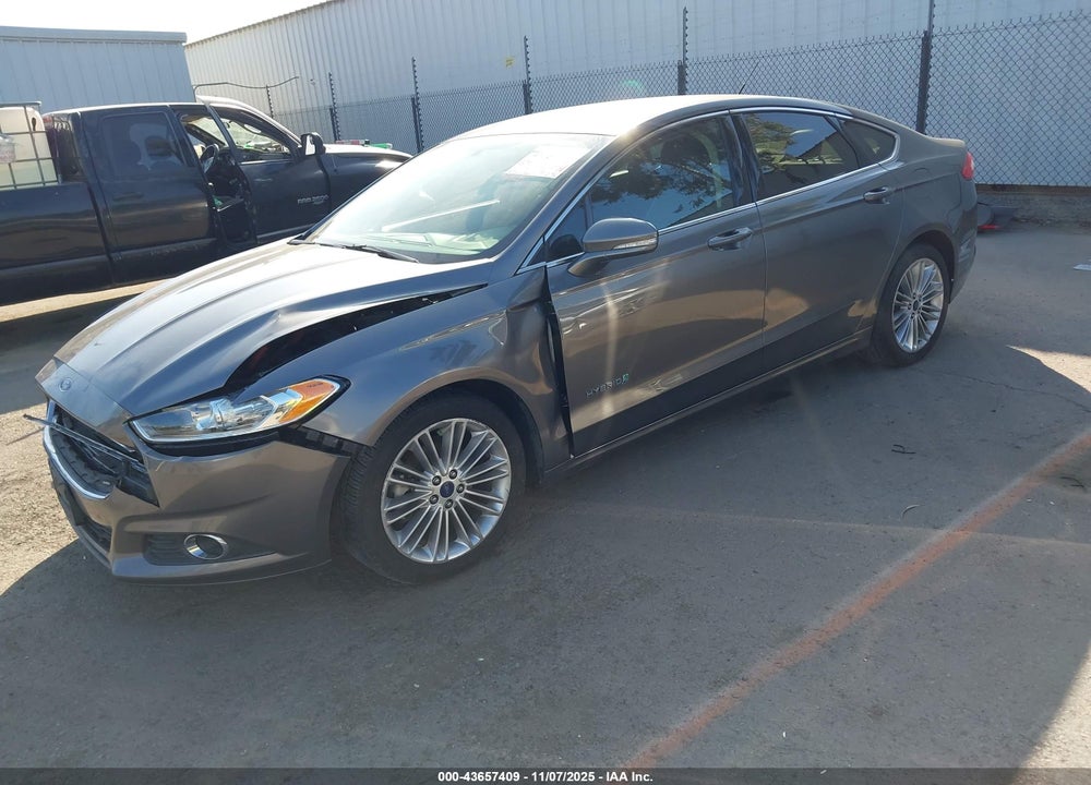 2014 FORD FUSION HYBRID SE VIN: 3FA6P0LUXER256048