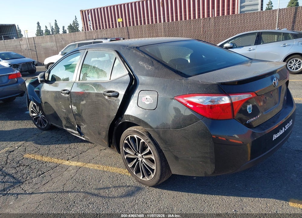 2014 TOYOTA COROLLA S PLUS VIN: 5YFBURHE8EP074877