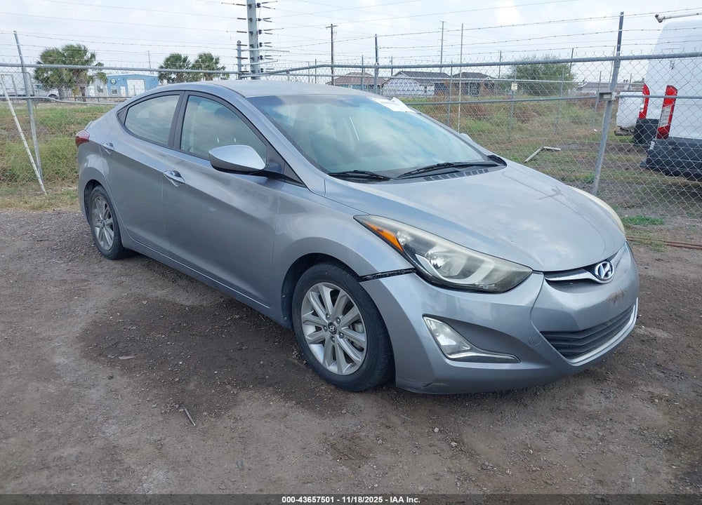 2015 HYUNDAI ELANTRA SE VIN: KMHDH4AE3FU414642