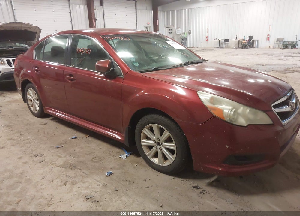 2011 SUBARU LEGACY 2.5I PREMIUM VIN: 4S3BMBC64B3214161