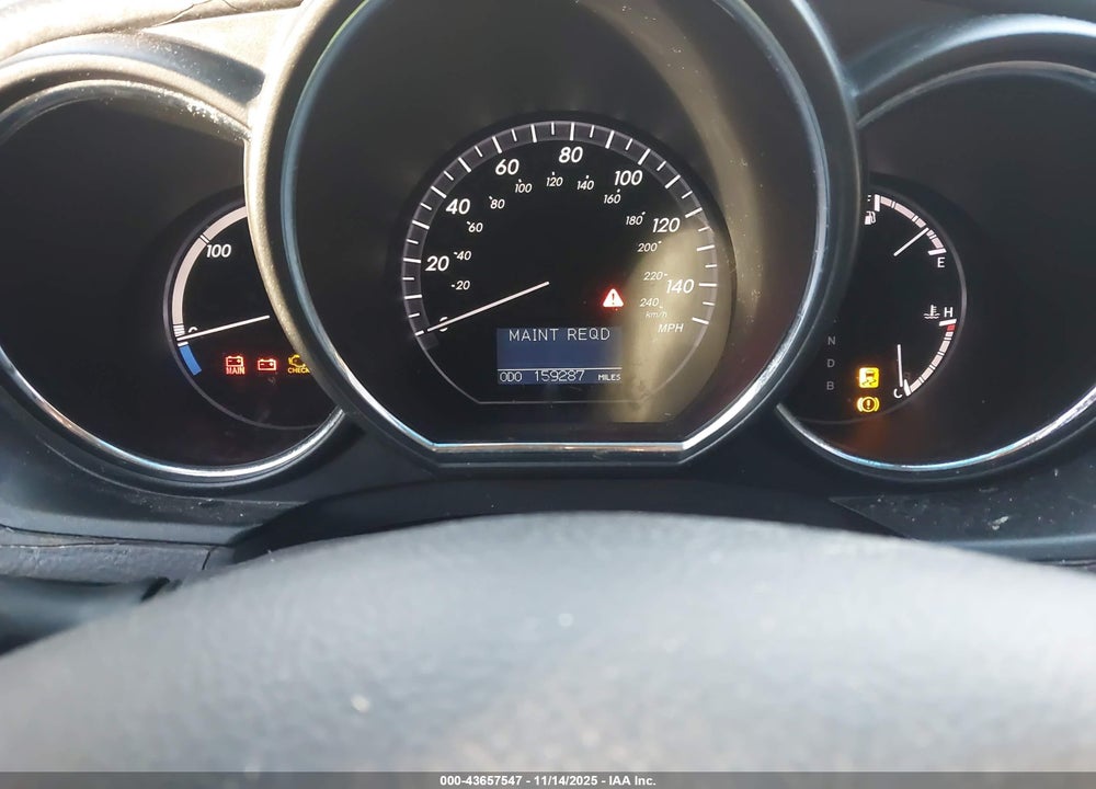 2007 LEXUS RX 400H VIN: JTJHW31U572010099